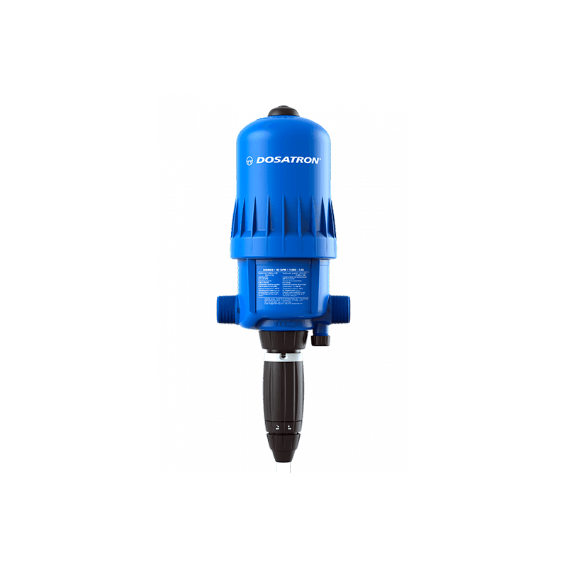 Dosificador Proporcional Dosatrón Modelo: D40MZ2VFII con Flujo de: 2.2 – 40 GPM y Dilución de: .2% – 2% Empaques en: Vitón