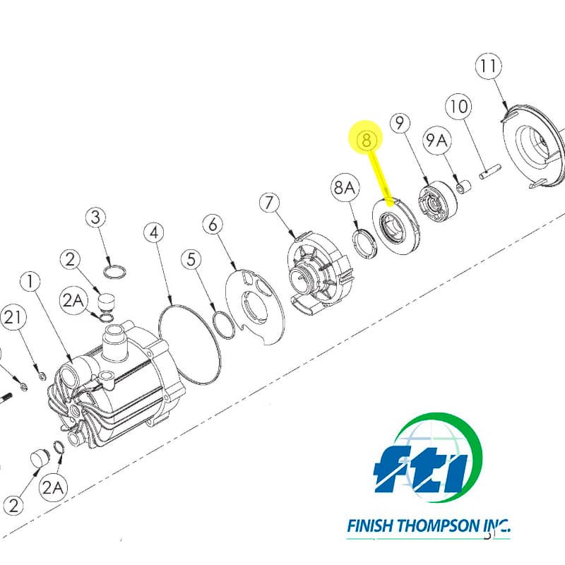 Finish Thompson número de parte 106352